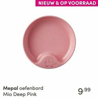 Baby & Tiener Mepal oefenbord mio deep pink aanbieding