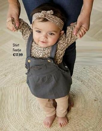 Baby & Tiener Shirt feetje aanbieding