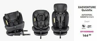 Baby & Tiener Xadventure quickfix autostoel aanbieding