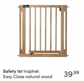 Baby & Tiener Safety 1st traphek easy close natural wood aanbieding