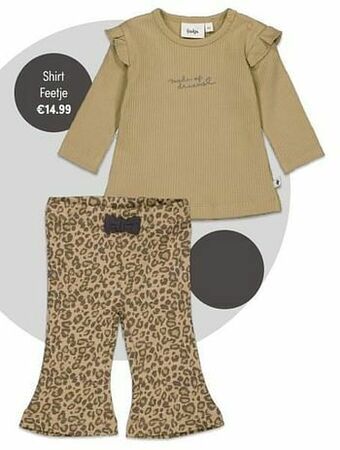 Baby & Tiener Shirt feetje aanbieding