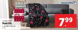 Lidl Livarno home plaid XXL aanbieding