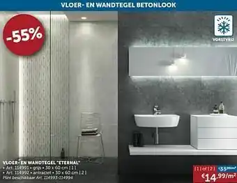 Zelfbouwmarkt Vloer- en wandtegel eternal aanbieding