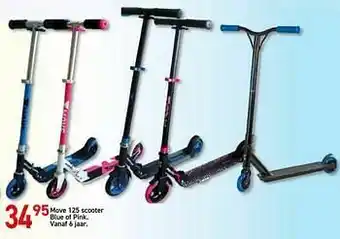 Move 125 scooter blue of pink