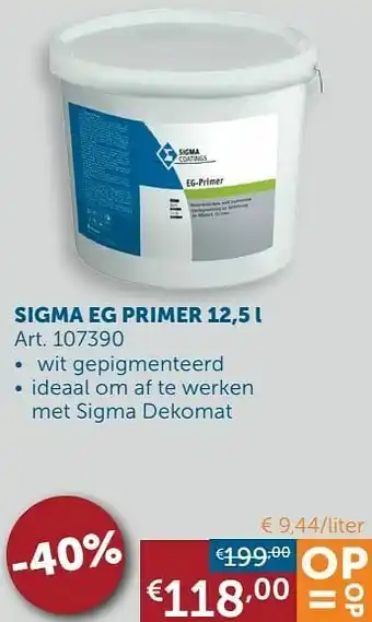 Sigma eg primer