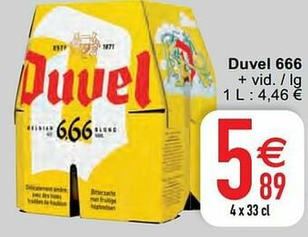Cora Duvel 666 aanbieding
