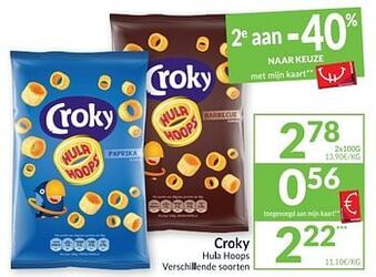 Croky hula hoops