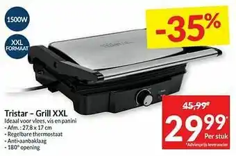 Intermarché Tristar - grill xxl aanbieding