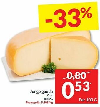 Intermarché Jonge gouda kaas aanbieding