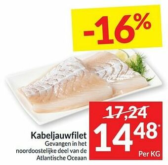Intermarché Kabeljauwfilet aanbieding