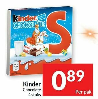 Intermarché Kinder chocolate aanbieding
