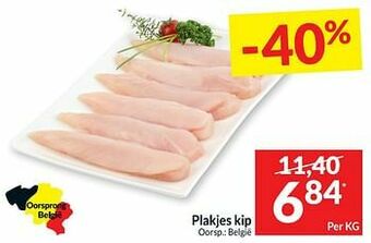 Intermarché Plakjes kip aanbieding