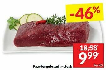Intermarché Paardengebraad of -steak aanbieding