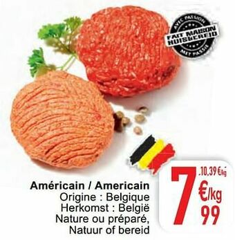 Cora Américain - americain aanbieding