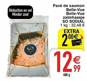 Cora Pavé de saumon belle-vue belle-vue zalmhaasje so sodial aanbieding