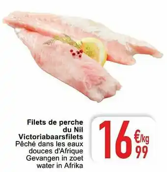 Filets de perche du nil victoriabaarsfilets