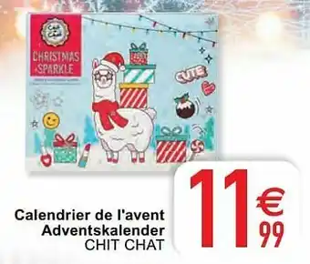 Cora Calendrier de l`avent adventskalender chit chat aanbieding