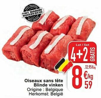 Cora Oiseaux sans tête blinde vinken aanbieding