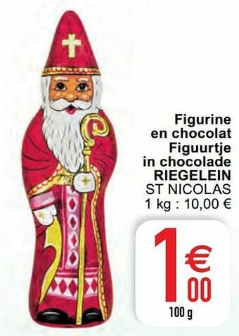 Cora Figurine en chocolat figuurtje in chocolade riegelein aanbieding