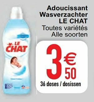Cora Adoucissant wasverzachter le chat aanbieding