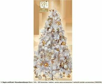 Sapin artificiel - kunstkerstboom
