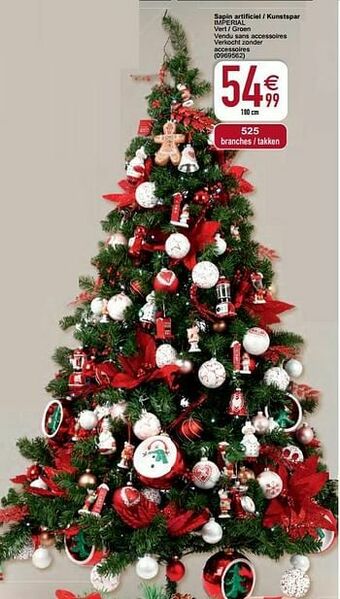Cora Sapin artificiel - kunstspar imperial aanbieding