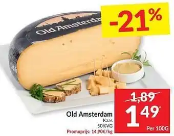 Intermarché Old amsterdam kaas 100g aanbieding