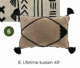 Baby & Tiener Lifetime kussen aanbieding