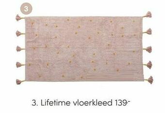 Baby & Tiener Lifetime vloerkleed aanbieding