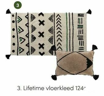 Baby & Tiener Lifetime vloerkleed aanbieding