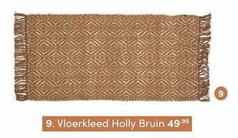 Baby & Tiener Vloerkleed holly bruin aanbieding