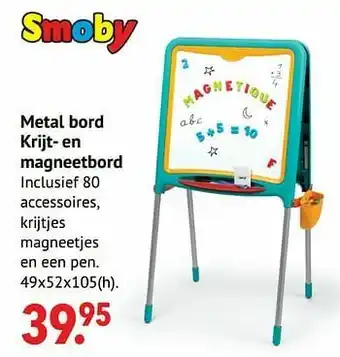 Freetime Metal bord krijt- en magneetbord aanbieding
