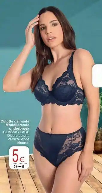 Cora Culotte gainante modellerende onderbroek classic lace aanbieding