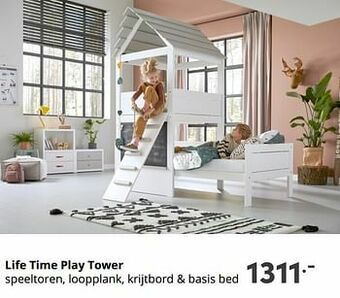 Baby & Tiener Life time play tower aanbieding