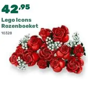 Happyland Lego Icons Rozenboeket aanbieding