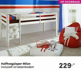 Baby & Tiener Halfhoogslaper milan aanbieding