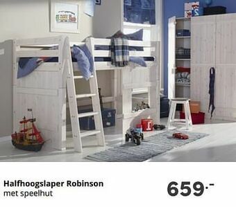 Baby & Tiener Halfhoogslaper robinson aanbieding