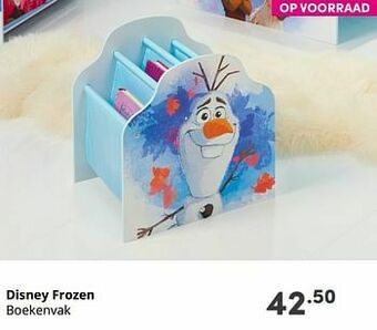 Baby & Tiener Disney frozen boekenvak aanbieding