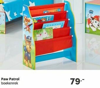 Paw patrol boekenrek