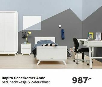 Baby & Tiener Bopita tienerkamer anne aanbieding