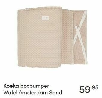 Baby & Tiener Koeka boxbumper wafel amsterdam sand aanbieding