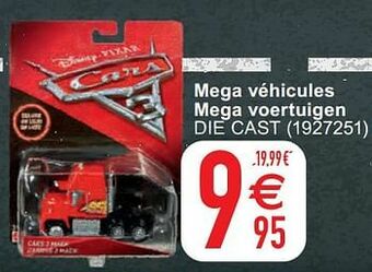 Cora Mega véhicules mega voertuigen die cast aanbieding