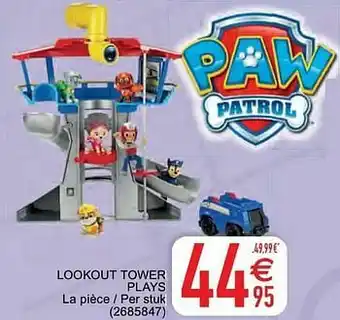 Cora Lookout tower plays aanbieding