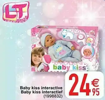 Cora Baby kiss interactive baby kiss interactief aanbieding