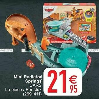Cora Mini radiator springs cars aanbieding