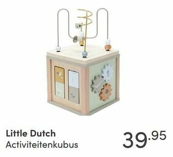 Baby & Tiener Little dutch activiteitenkubus aanbieding