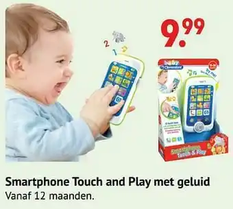Smartphone touch and play met geluid