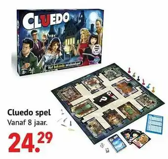 Freetime Cluedo spel aanbieding