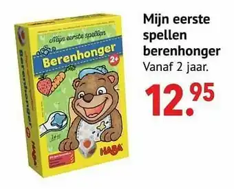Freetime Mijn eerste spellen berenhonger aanbieding