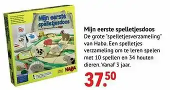 Mijn eerste spelletjesdoos